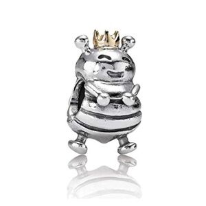 Pandora Queen Bee Charm – Retired Sterling Silver & 14K Gold